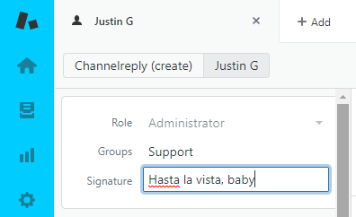 Adding an Agent Signature in Zendesk
