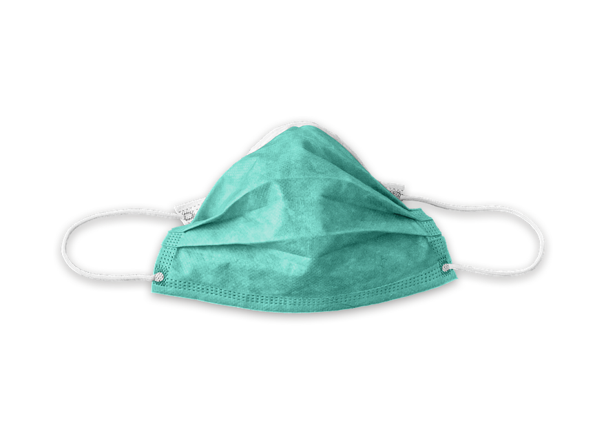 A Teal Breathing Mask, One of the Products That Should Pass Amazon's Coronavirus Restrictions