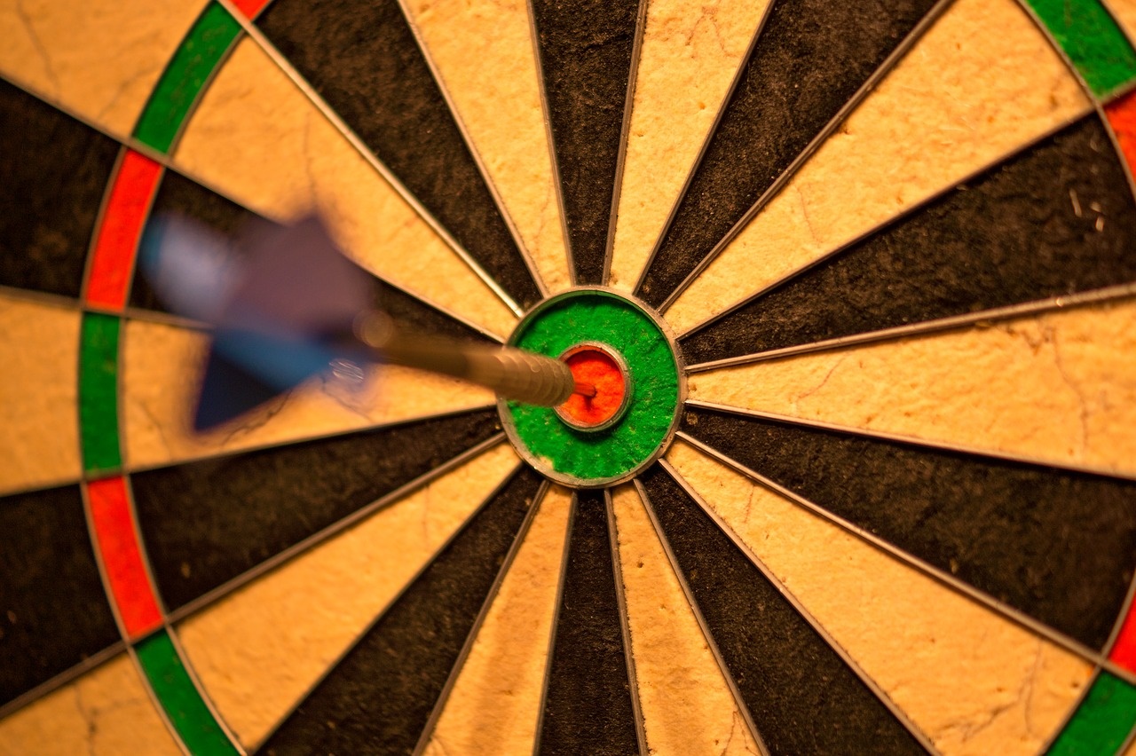 Dart in a Bullseye