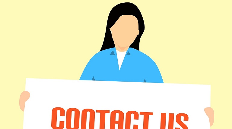 Contact Us Illustration