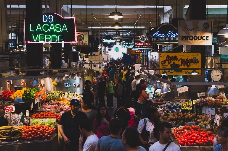 Crowded Marketplace