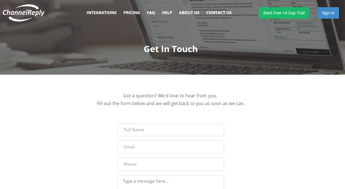 Contact ChannelReply