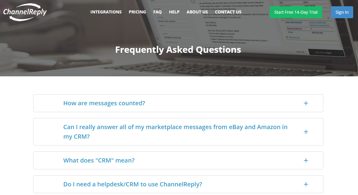 ChannelReply FAQ