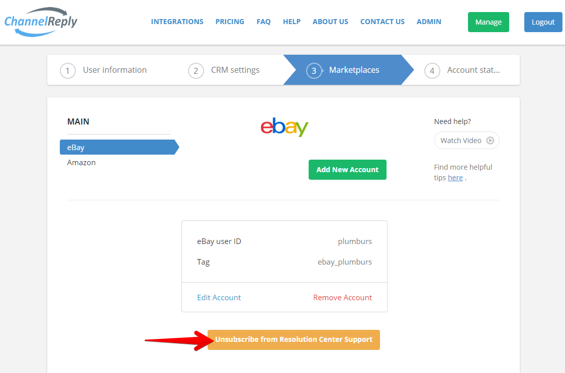 ebay resolution center