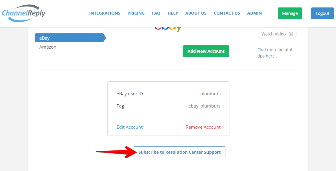 ebay resolution center