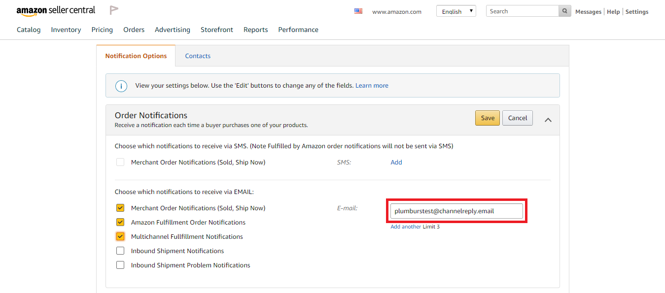 How to Forward Amazon Notifications to Your Helpdesk