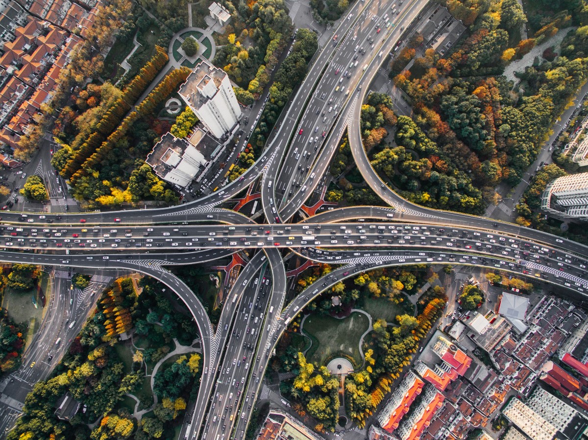 Efficient Highway Interchange