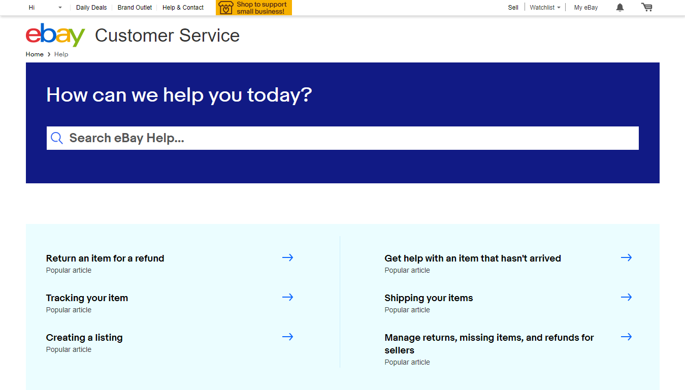 Ebay Customer Service Reach A Human In Minutes