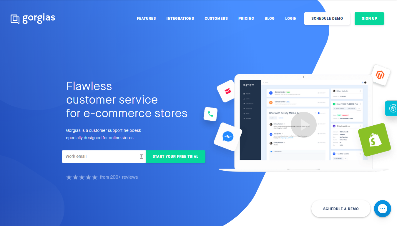 Gorgias, an Ecommerce Help Desk