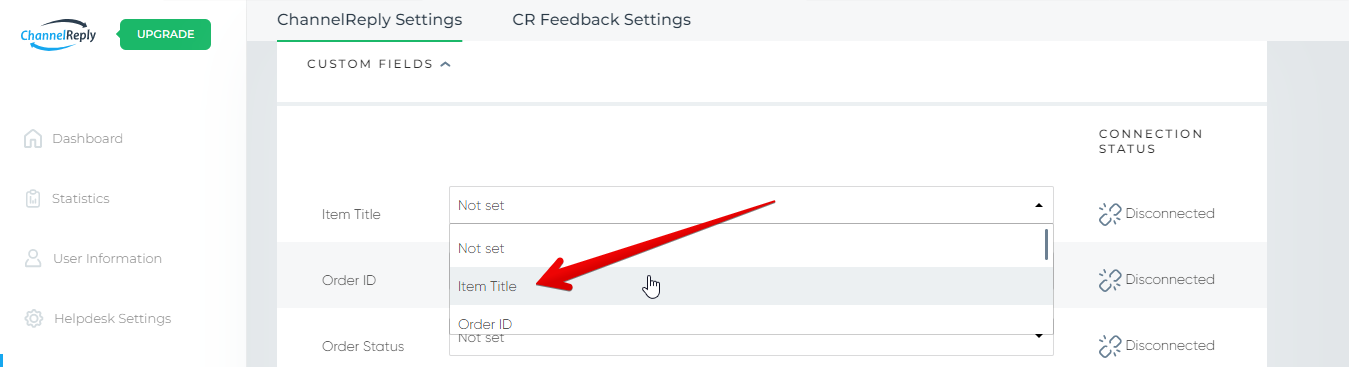 Match Custom Fields from Help Scout to ChannelReply Data