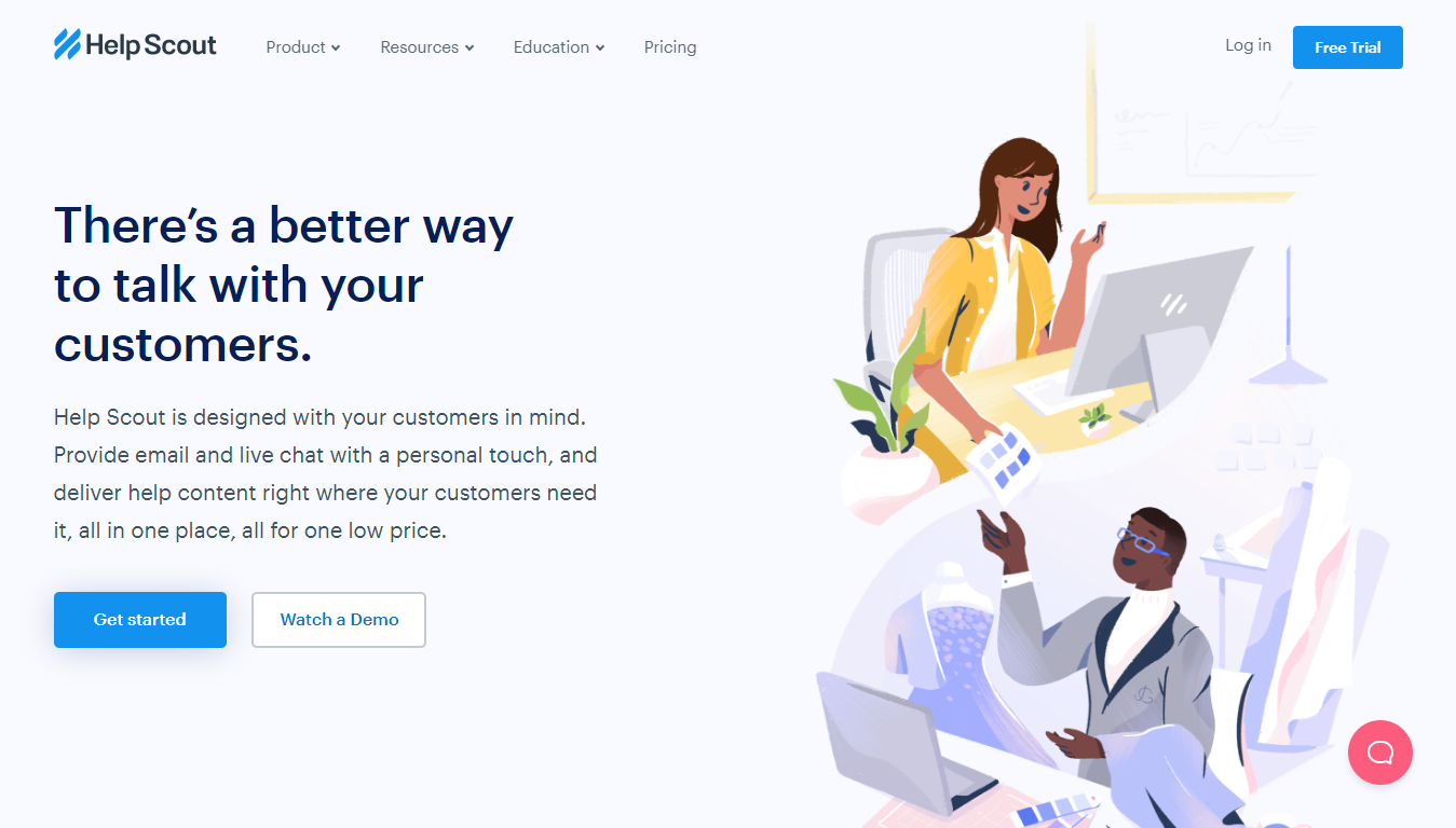 Help Scout Homepage