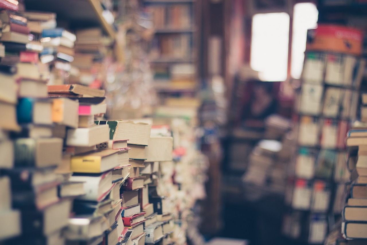 Huge Stacks of Books