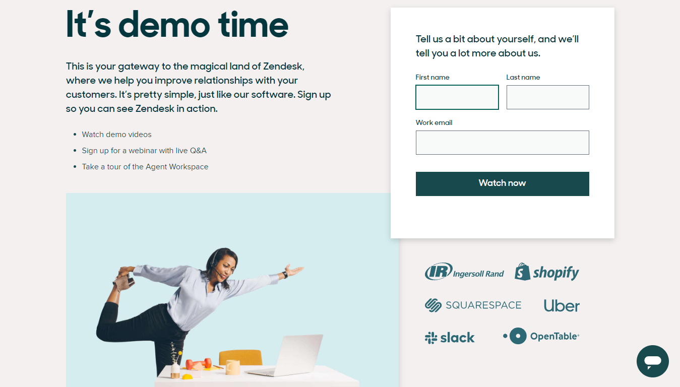 Schedule a Zendesk Demo