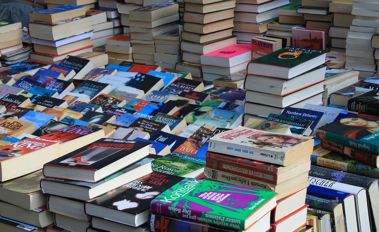 Books at a Flea Market