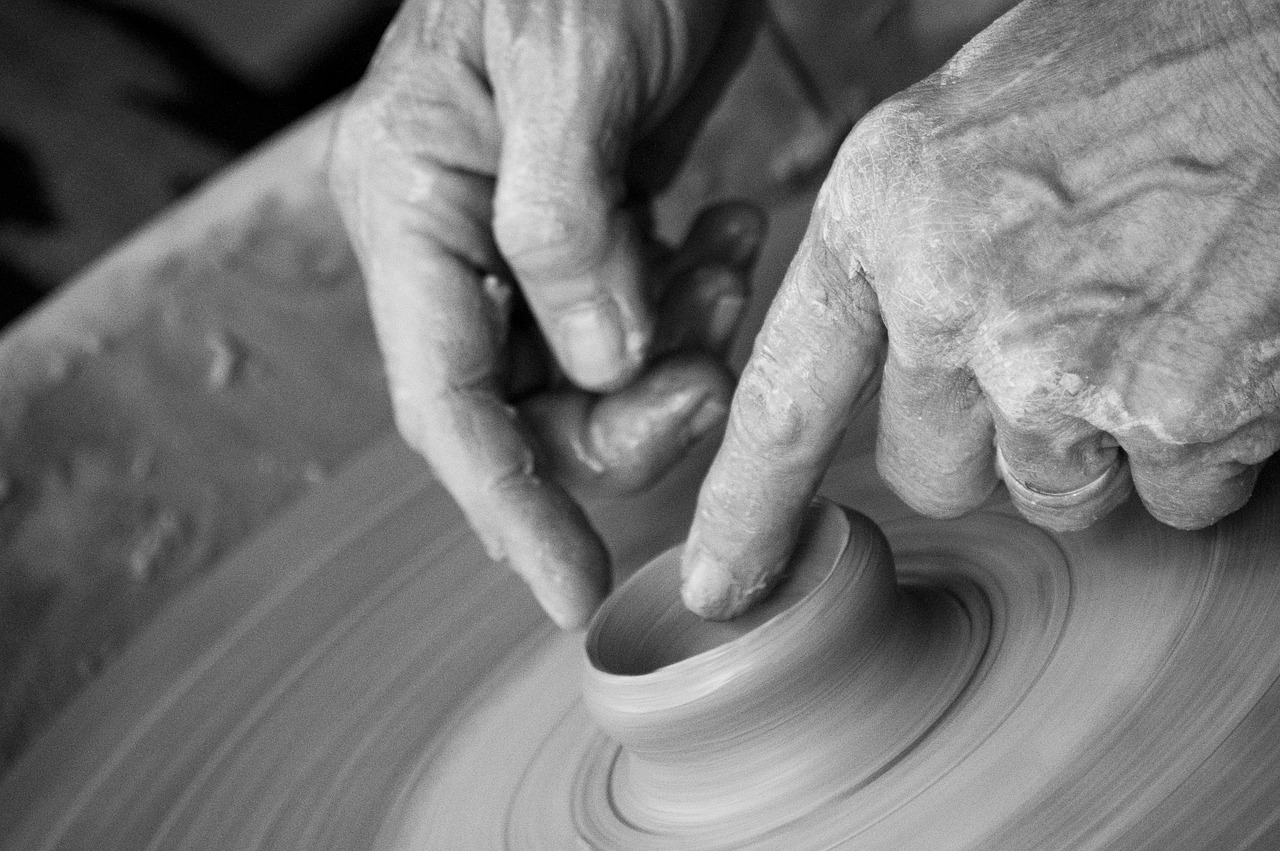 Sculpting Pottery