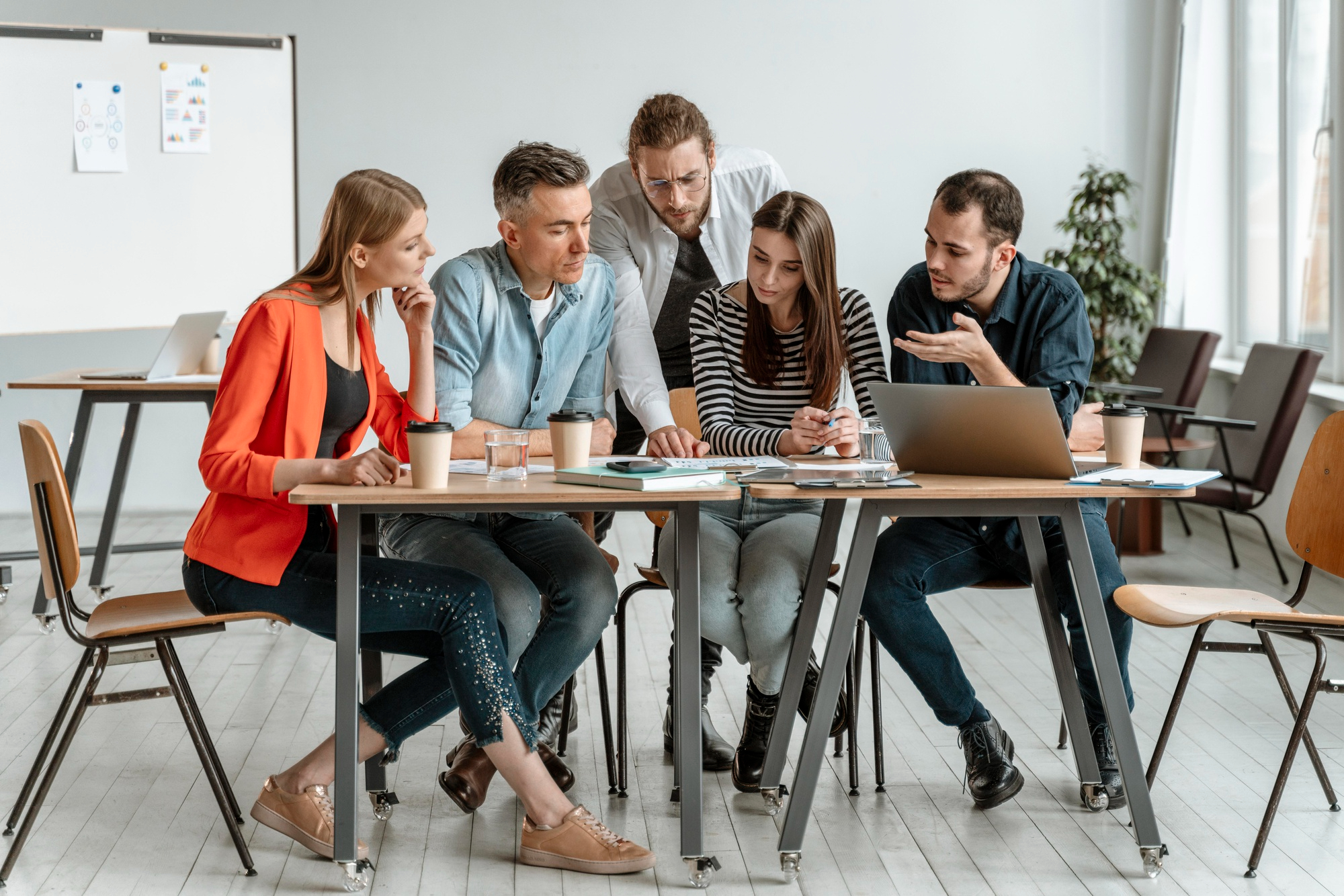 Business Team Discussing Ideas