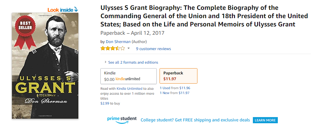 Slow-Selling Book on Amazon