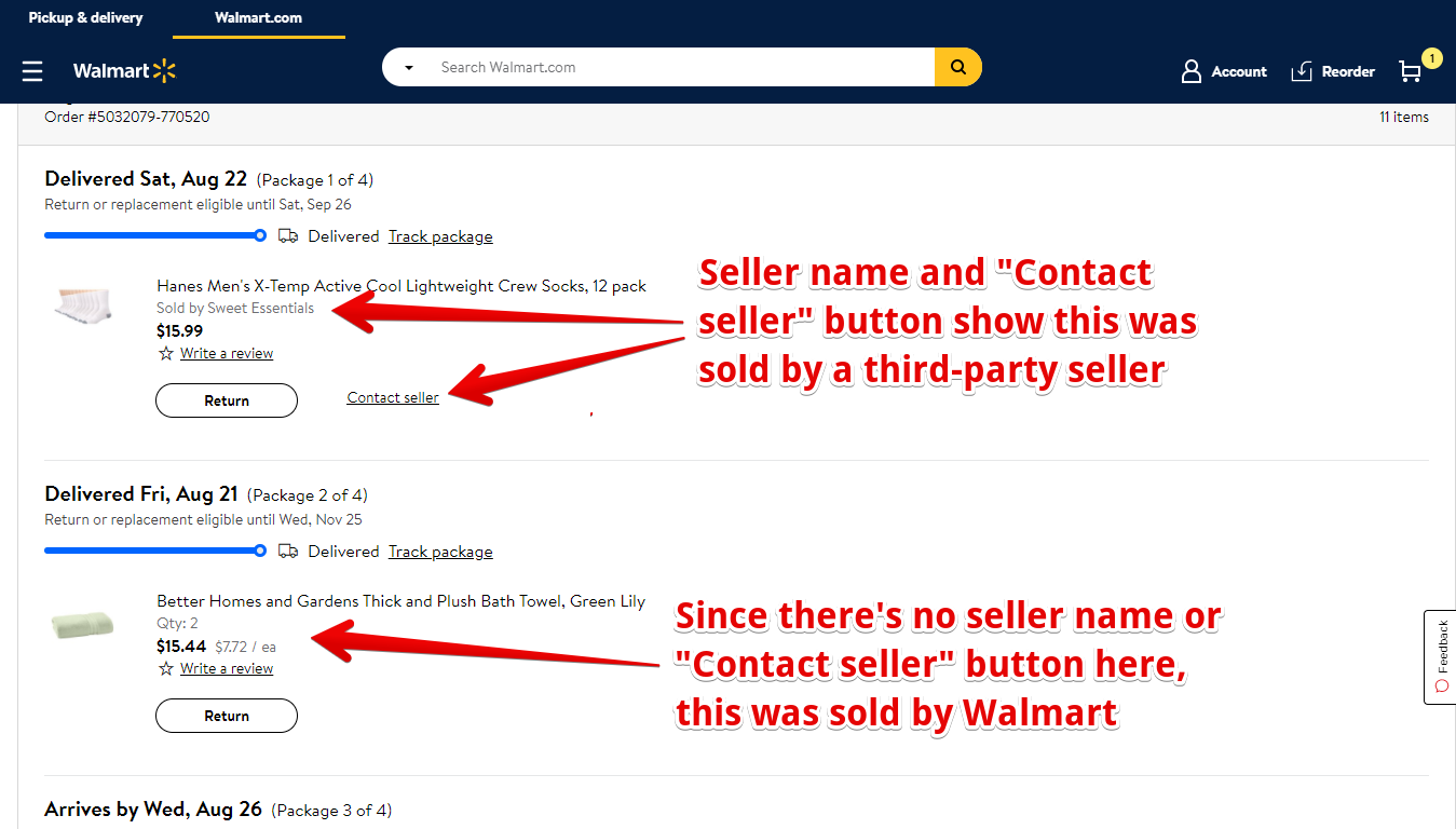 When do I have to order online on Walmart or  to guarantee my package  arrives before Christmas? - AS USA