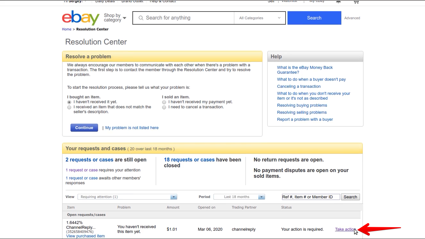 How to Close a Case on eBay as a Buyer or Seller