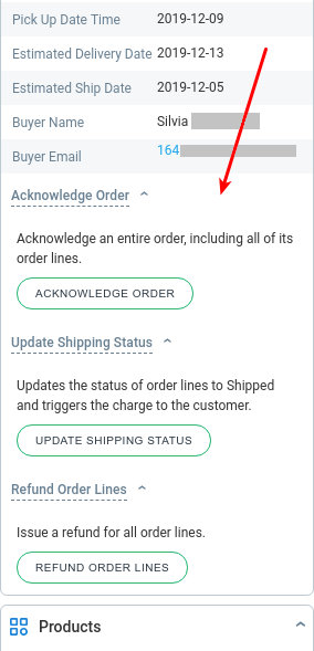 Walmart Actions in the ChannelReply App
