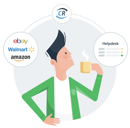 Walmart, eBay and Amazon Support in One Helpdesk Because of ChannelReply