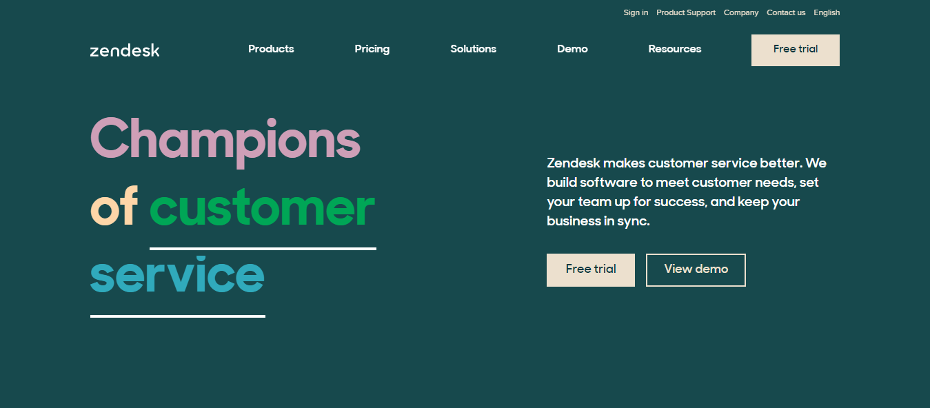 Zendesk Home