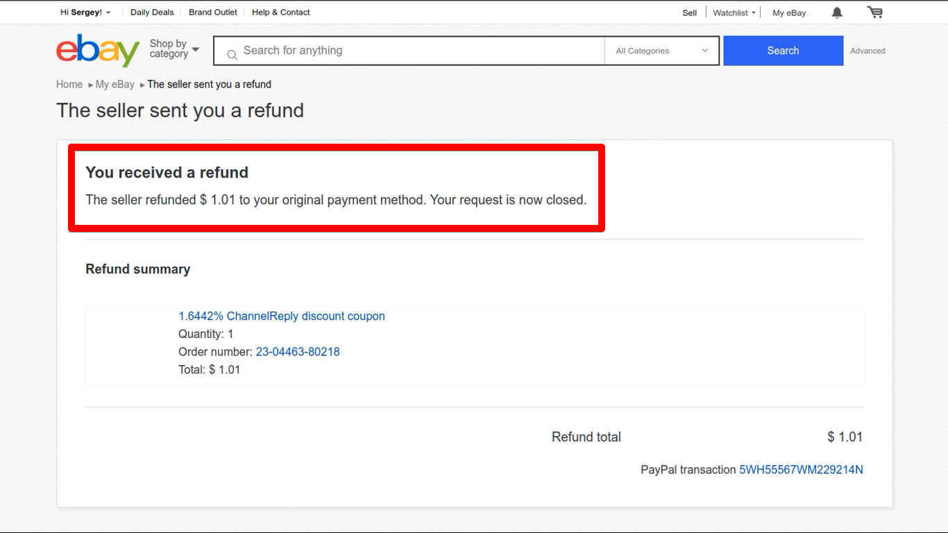 How to Close a Case on eBay as a Buyer or Seller